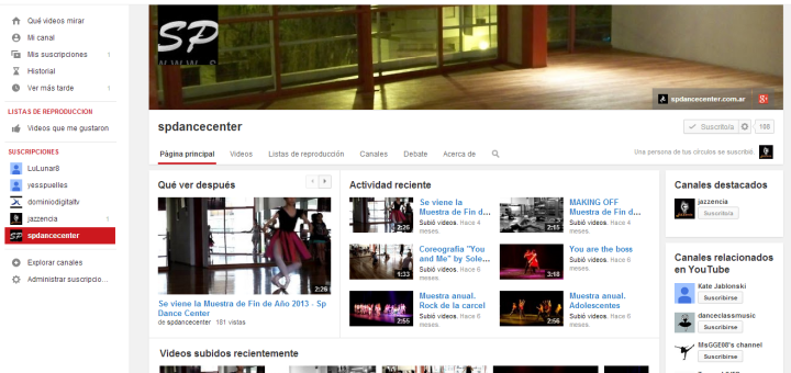 Portal de youtube