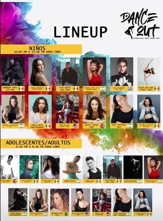 Dance Out line Up